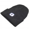 Зимняя шапка Rittlekors Gear со светодиодной подсветкой NN6601, USB-аккумулятор серо-фиолетовый