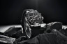 Часы PAGANI DESIGN Мужские кварцевые, водонепроницаемые до 100 м, спортивные часы с роскошным сапфировым стеклом и резиновым ремешком, мужские часы с хронографом Silver black