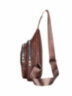 Однолямочный кожаный рюкзак Rotekors Gear RG6021-1 Коричневый