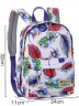 Молодёжный рюкзак с красочным принтом от Rittlekors Gear 5687 разноцветные перья