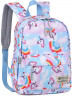 Молодёжный рюкзак с красочным принтом от Rittlekors Gear 5687 радужная лошадь синий
