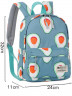 Молодёжный рюкзак с красочным принтом от Rittlekors Gear 5687 Авокадо