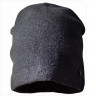 Зимняя вязаная мягкая гладкая мужская шапка NNIA1-3 серый