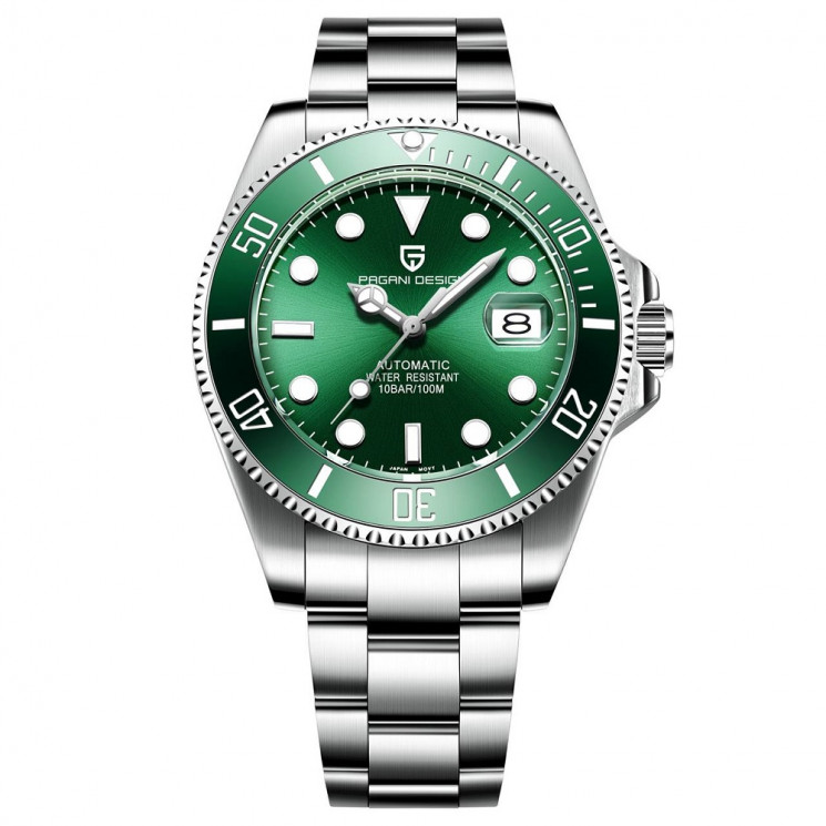  Часы наручные Pagani Design PD1639 silver green