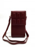 Клатч женский сумка Rittlekors Gear NN3029 цвет бордовый
