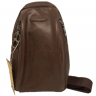 Однолямочный кожанный рюкзак Rotekors Gear RG7370-1 Коричневый