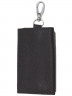 Ключница Rittlekors Gear на кнопках, длинна 11 см, 7 карабинов, цвет чёрный