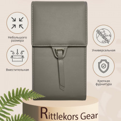 Клатч женский сумка Rittlekors Gear NN3030 серый