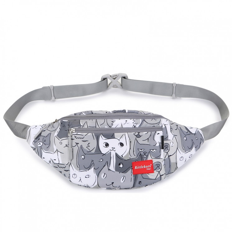 Сумка на пояс Rittlekors Gear RG9717 Светло-серый