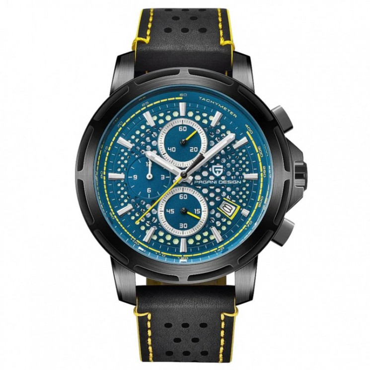  Часы наручные Pagani Design PD-1641 black blue