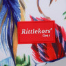 Сумка на пояс Rittlekors Gear RG9717 Перья разноцветные