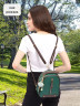 Рюкзак женский / Городской эко кожа / Сумка спортивная / Рюкзак сумка женский цвет зелёный