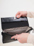Клатч женский / сумка-клатч женский лакированный глянцевый 20966 цвет черный