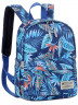 Молодёжный рюкзак с красочным принтом от Rittlekors Gear 5682 цветочный куст синий