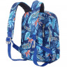 Молодёжный рюкзак с красочным принтом от Rittlekors Gear 5682 цветочный куст синий