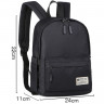 Молодёжный рюкзак с красочным принтом от Rittlekors Gear 5687 Чёрный