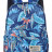 Молодёжный рюкзак с красочным принтом от Rittlekors Gear 5687 Цветочный куст синий