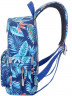 Молодёжный рюкзак с красочным принтом от Rittlekors Gear 5687 Цветочный куст синий